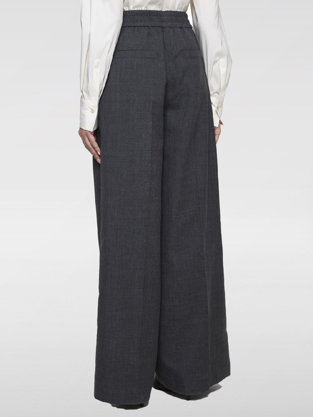 Giglio Pantalone ampio Brunello Cucinelli in lana Shopping Online