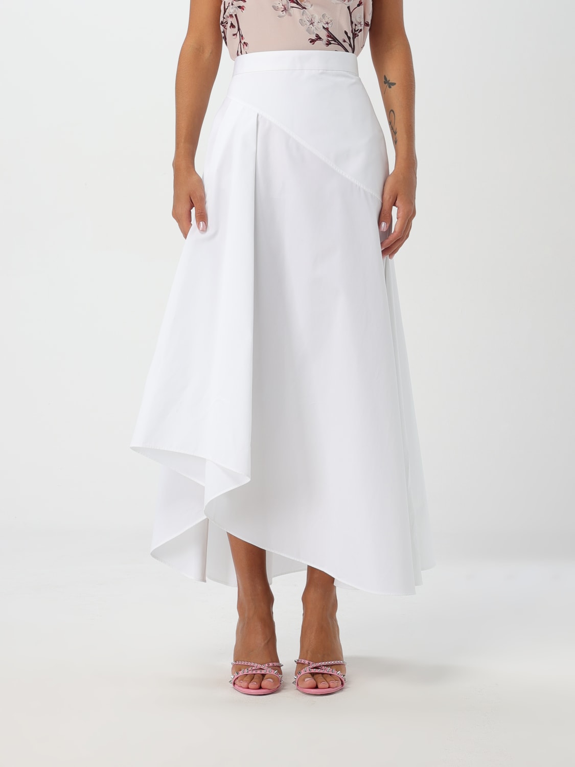 Giglio Gonna Alexander McQueen in cotone