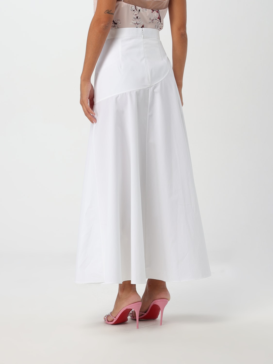 Giglio Gonna Alexander McQueen in cotone Sottocosto