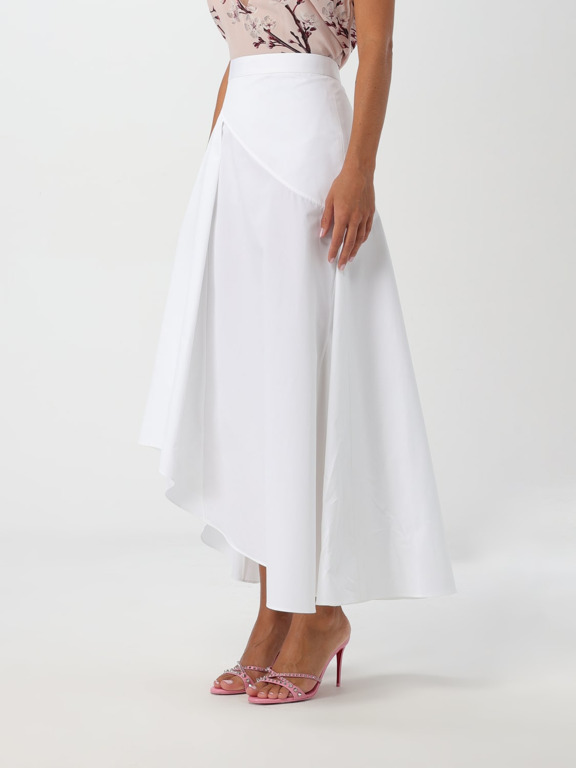 Giglio Gonna Alexander McQueen in cotone Sottocosto