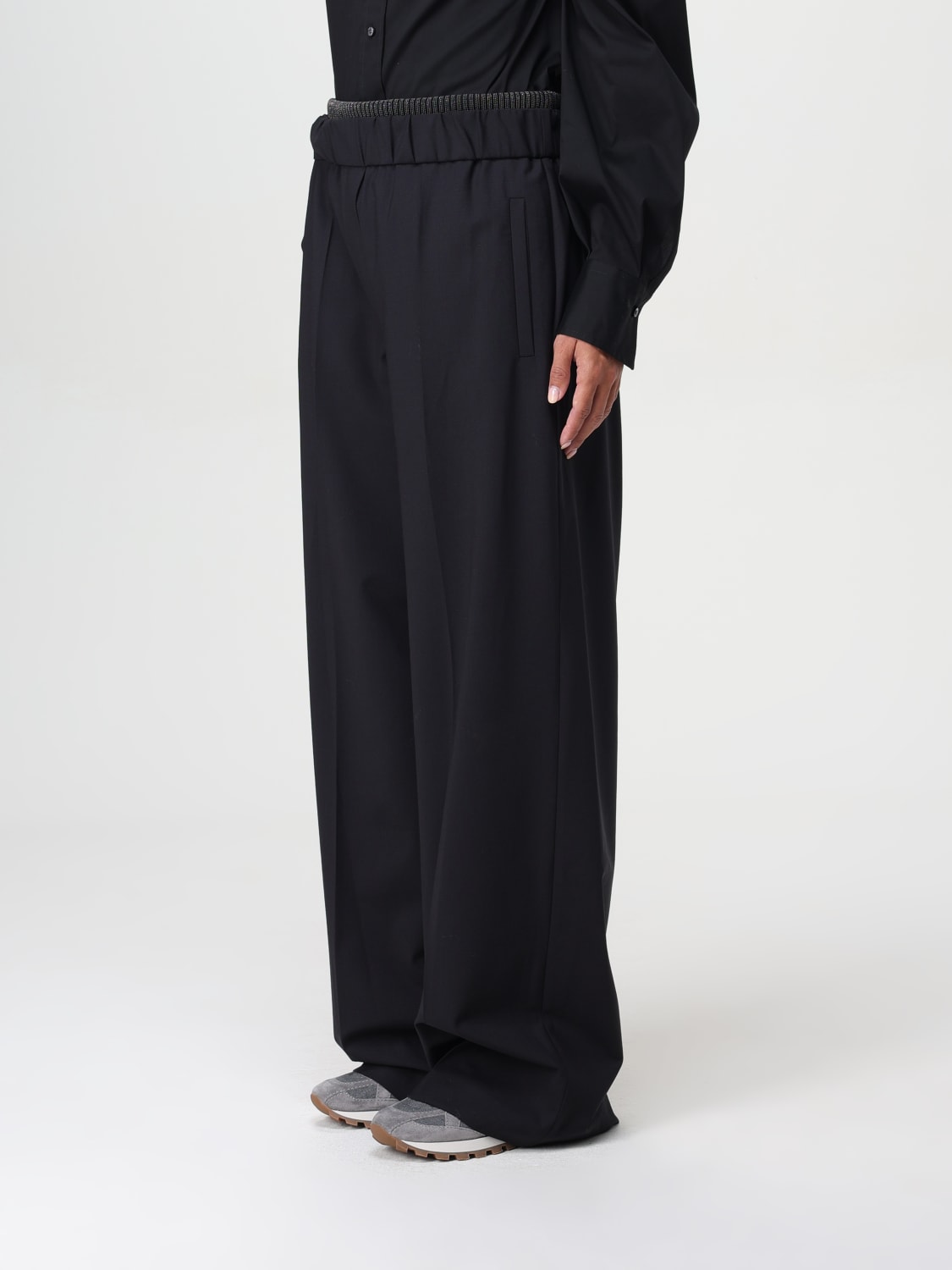 Giglio Pantalone Brunello Cucinelli in lana Economico
