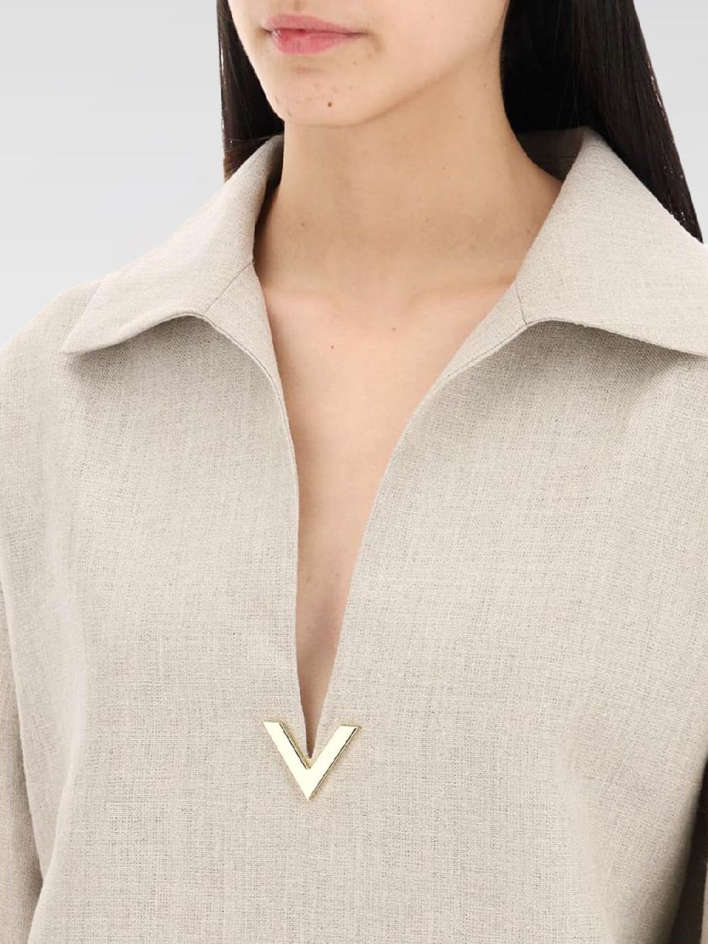 Giglio Blusa Valentino in lino Saldi