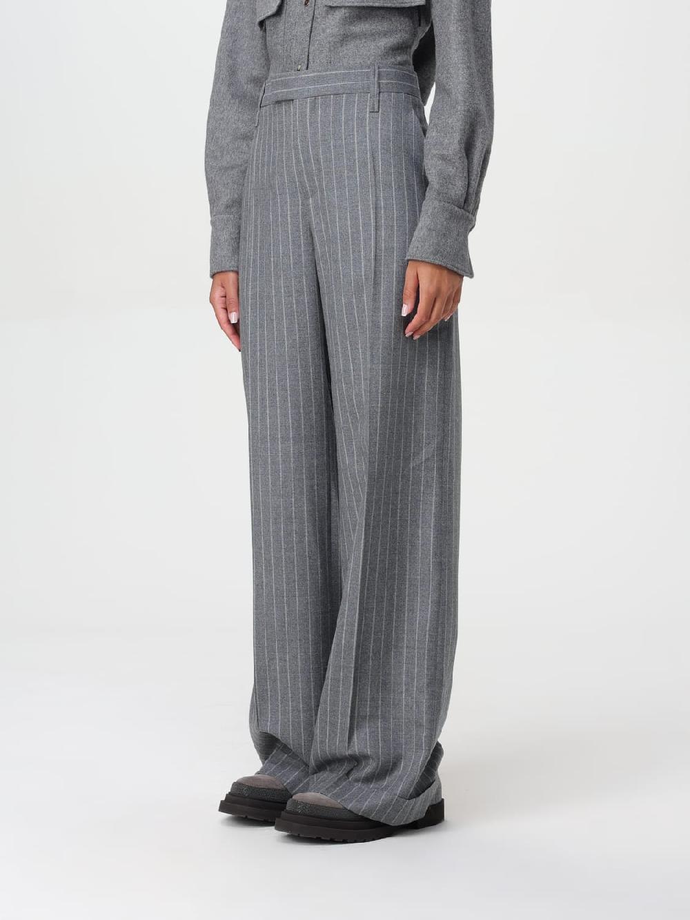 Giglio Pantalone gessato Brunello Cucinelli Hotsell