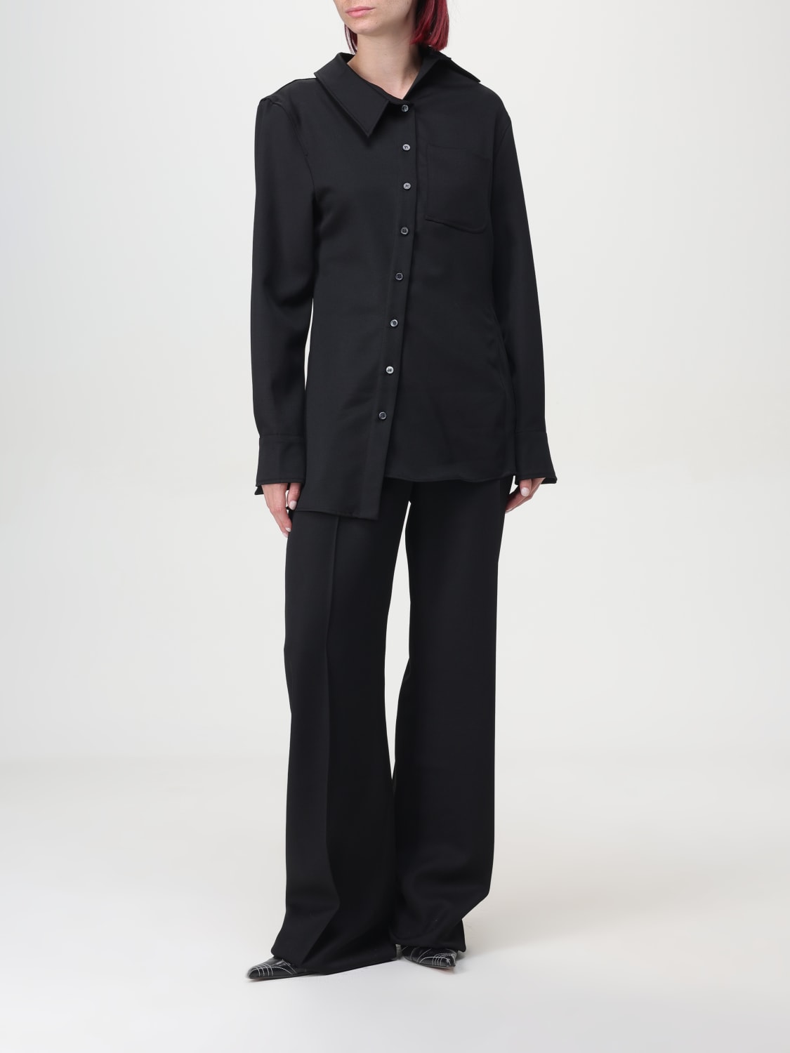 Giglio Pantalone Jacquemus in lana vergine Saldi Di Fabbrica