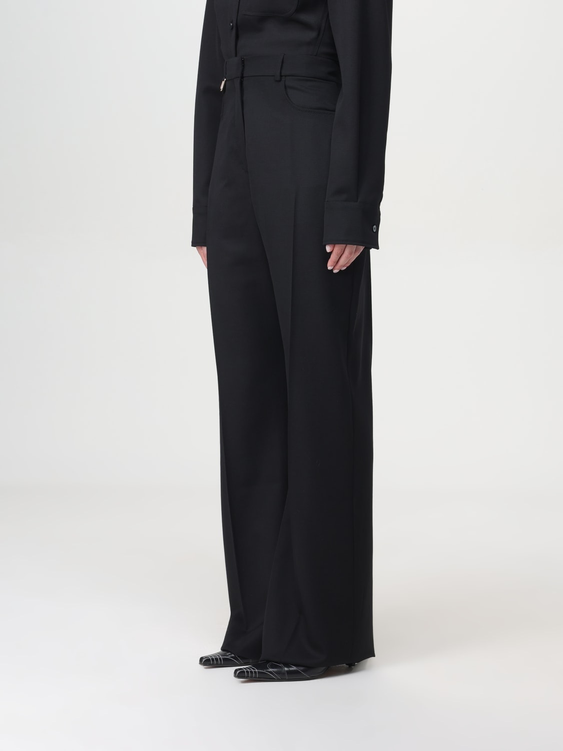 Giglio Pantalone Jacquemus in lana vergine Saldi Di Fabbrica