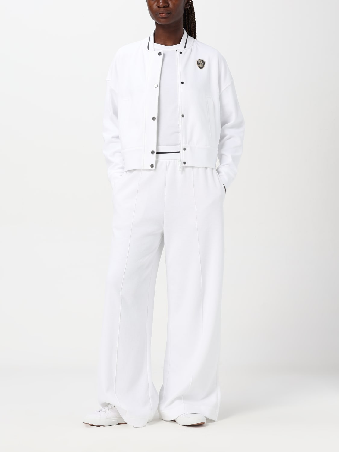 Giglio Pantalone Brunello Cucinelli in cotone stretch Vendite Flash