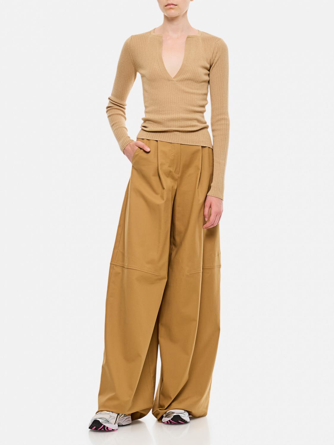 Giglio Pantalone Max Mara in cotone stretch Negozio