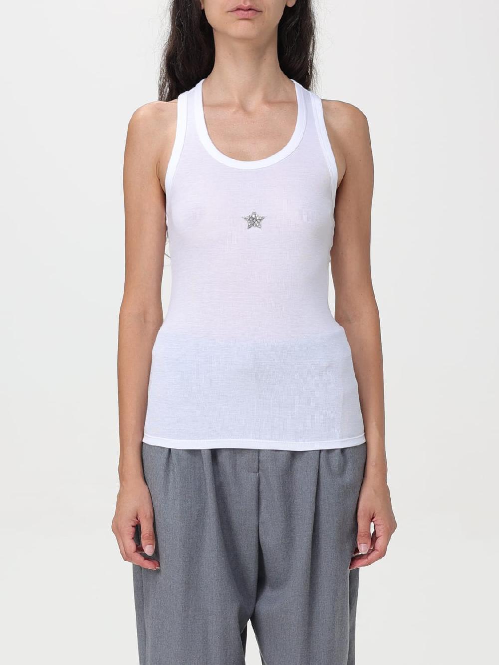 Giglio Top con mini logo Stella McCartney Vendite stagionali