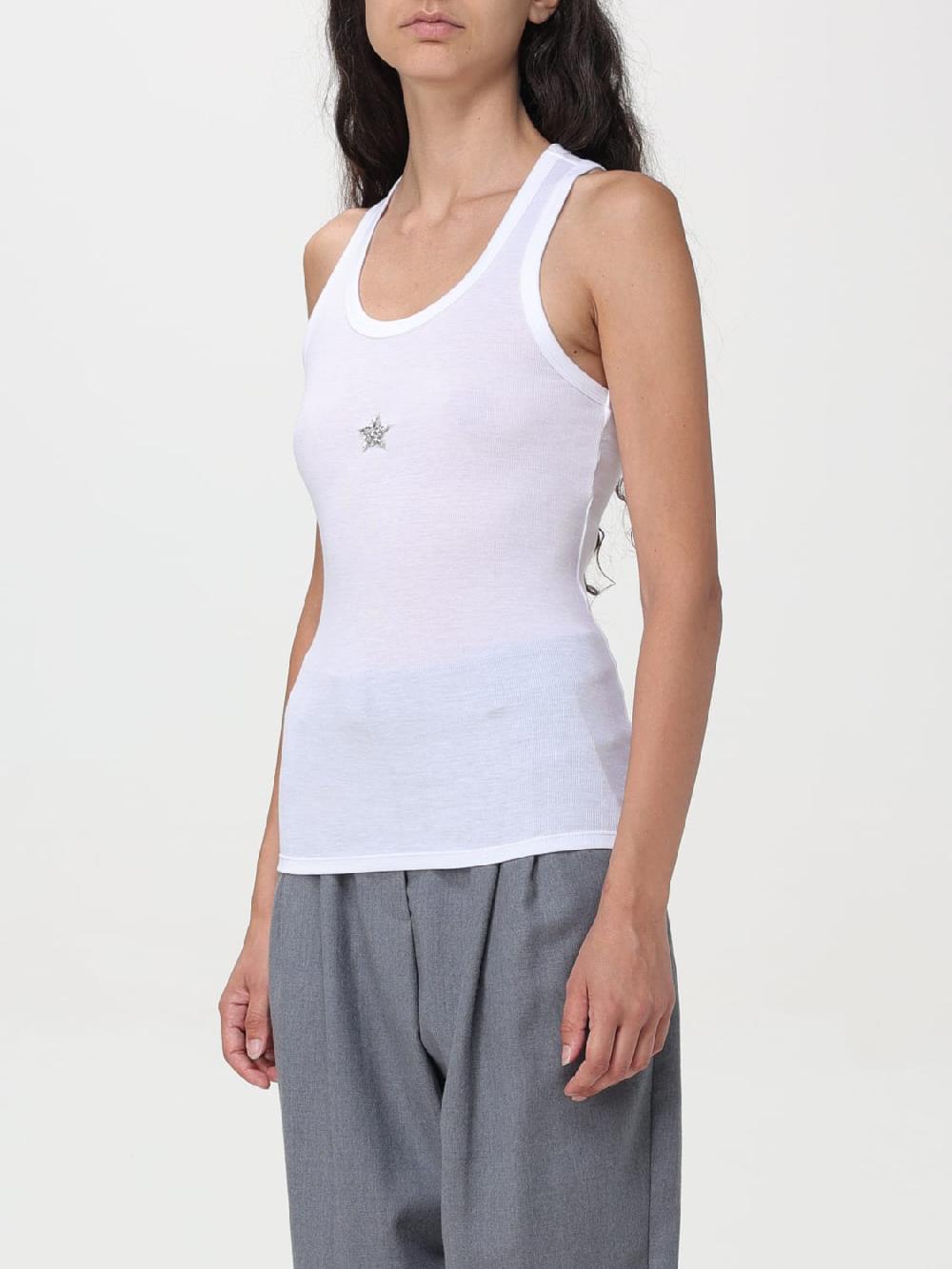 Giglio Top con mini logo Stella McCartney Vendite stagionali