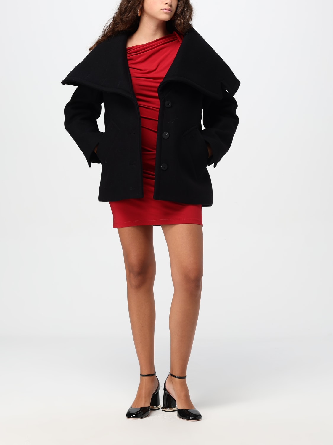 Giglio Caban Jacquemus in lana Black Friday