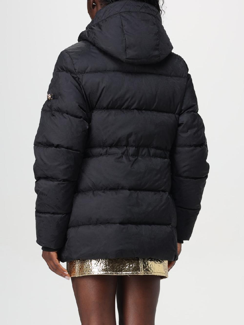 Giglio Piumino con cappuccio Versace Vendita calda