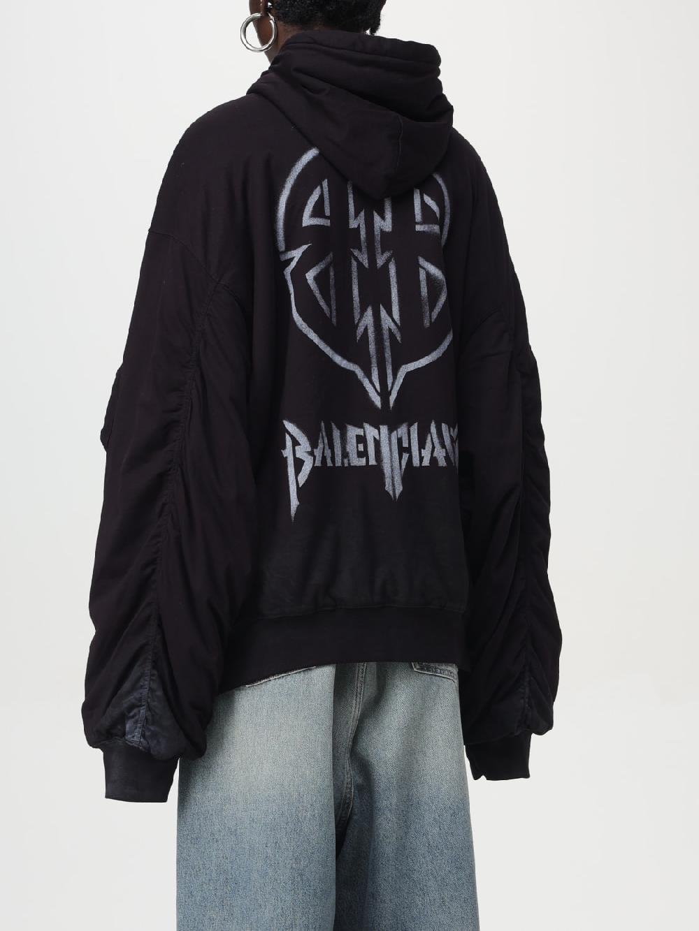 Giglio Giacca oversize con cappuccio e maxi logo Balenciaga Bestseller