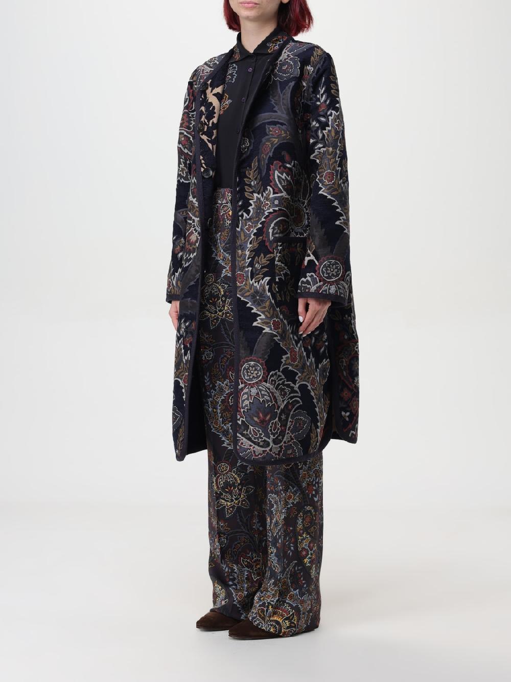 Giglio Cappotto reversibile con stampa paisley Etro Offerte giornaliere