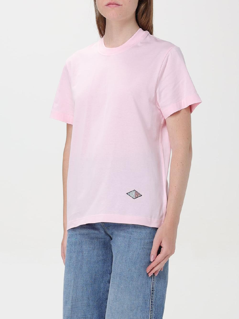 Giglio T-shirt basic Bottega Veneta con mini logo Ultimi tre giorni