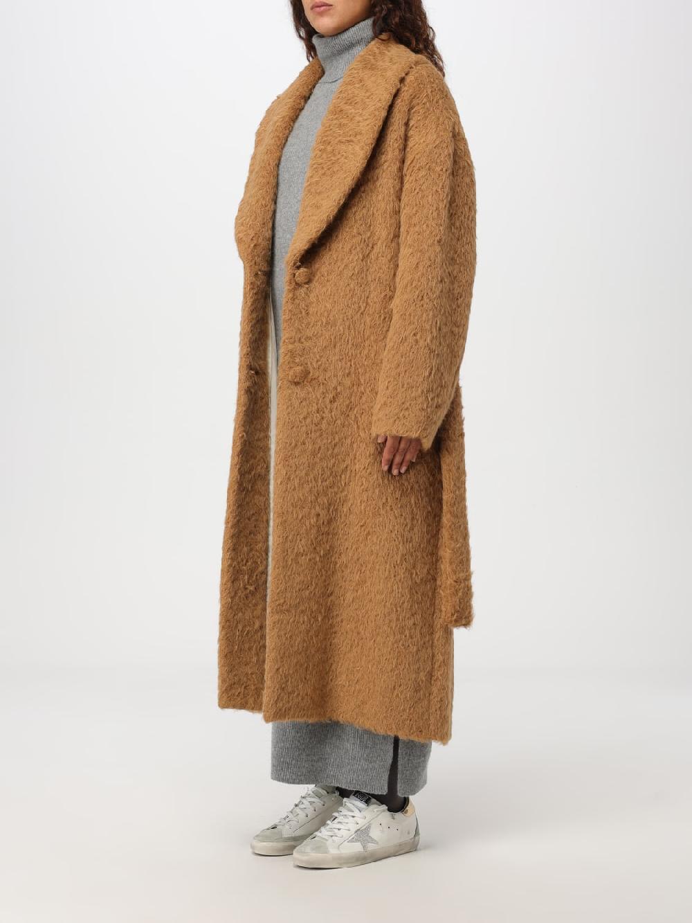 Giglio Cappotto Golden Goose in misto lana Discount Store per i nuovi prodotti