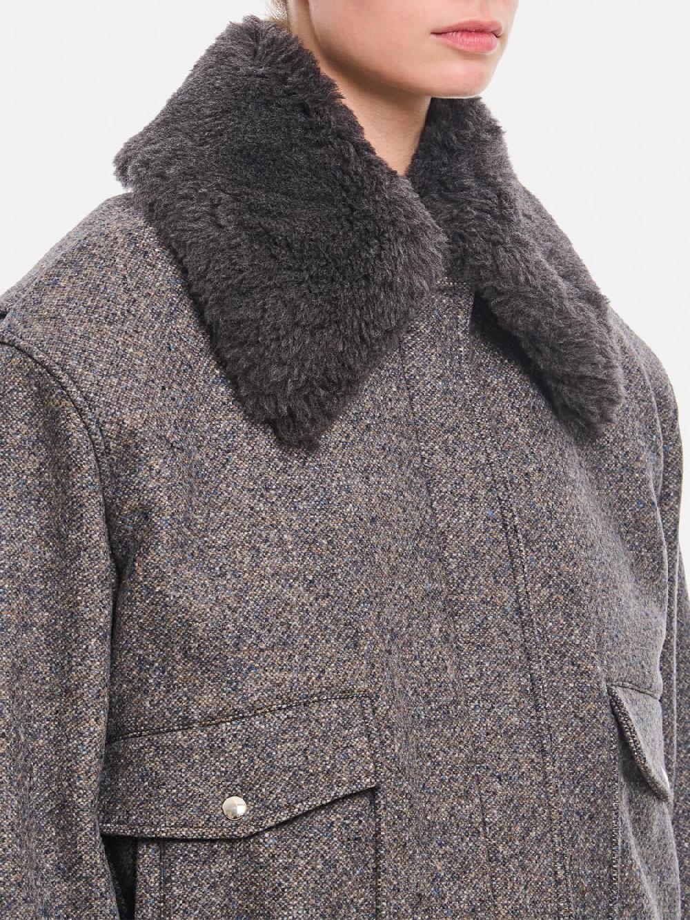 Giglio Giubbotto Stella McCartney in lana e seta 50% di sconto con spedizione gratuita