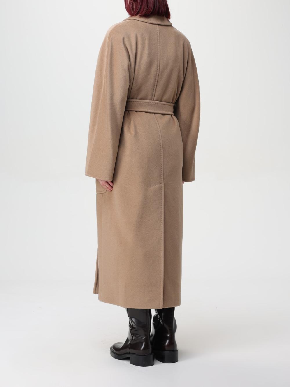 Giglio Cappotto Max Mara in lana vergine Trasporto libero internazionale
