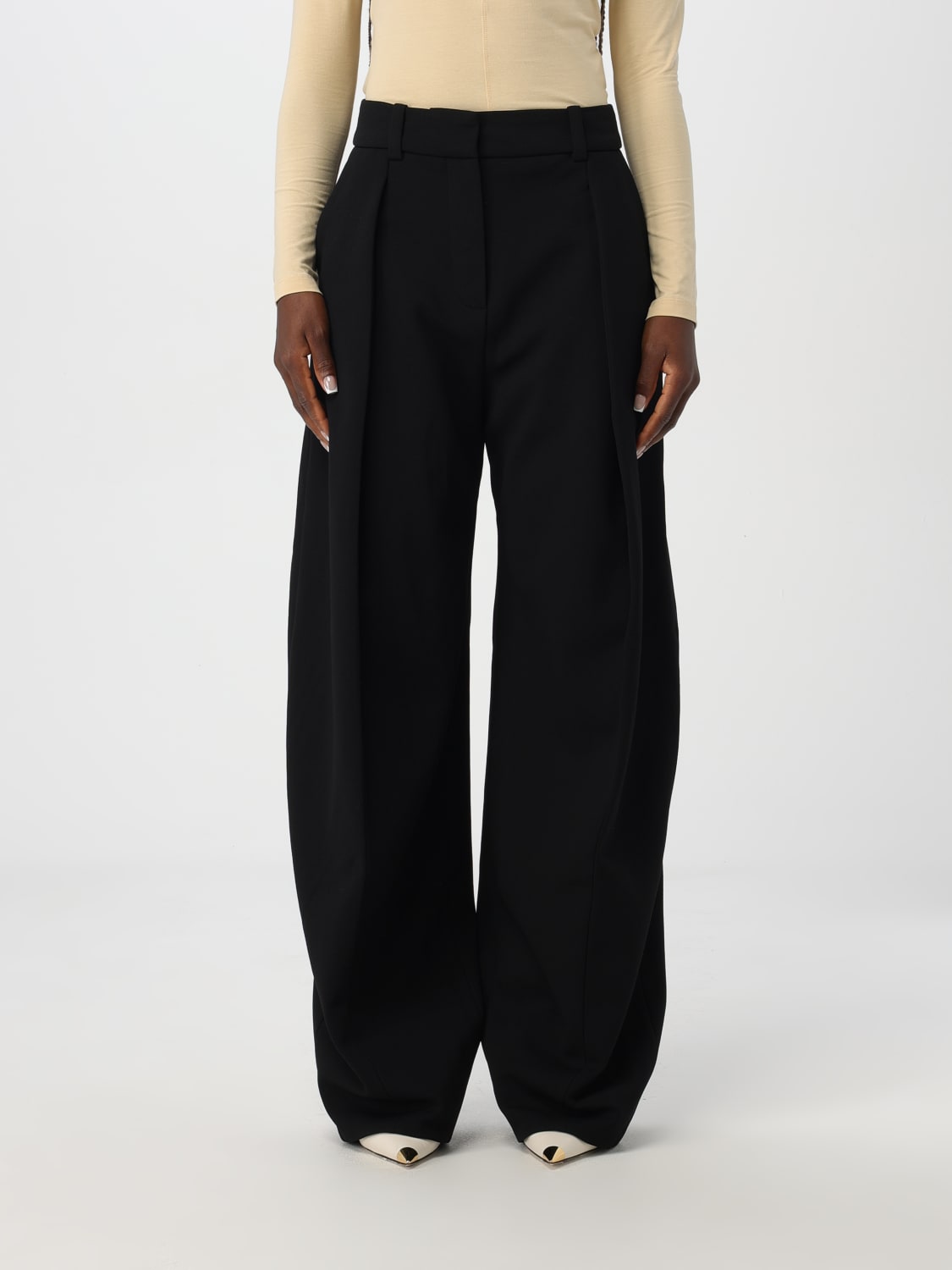 Giglio Pantalone Jacquemus in cotone stretch Duty-free