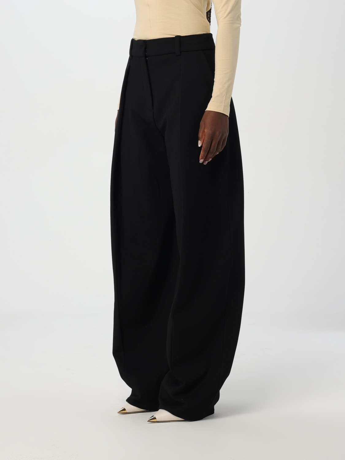 Giglio Pantalone Jacquemus in cotone stretch Duty-free