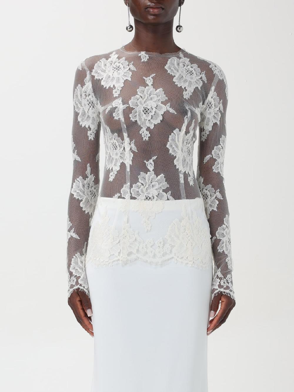 Giglio Top in pizzo Del Core 50% di sconto per tempo limitato
