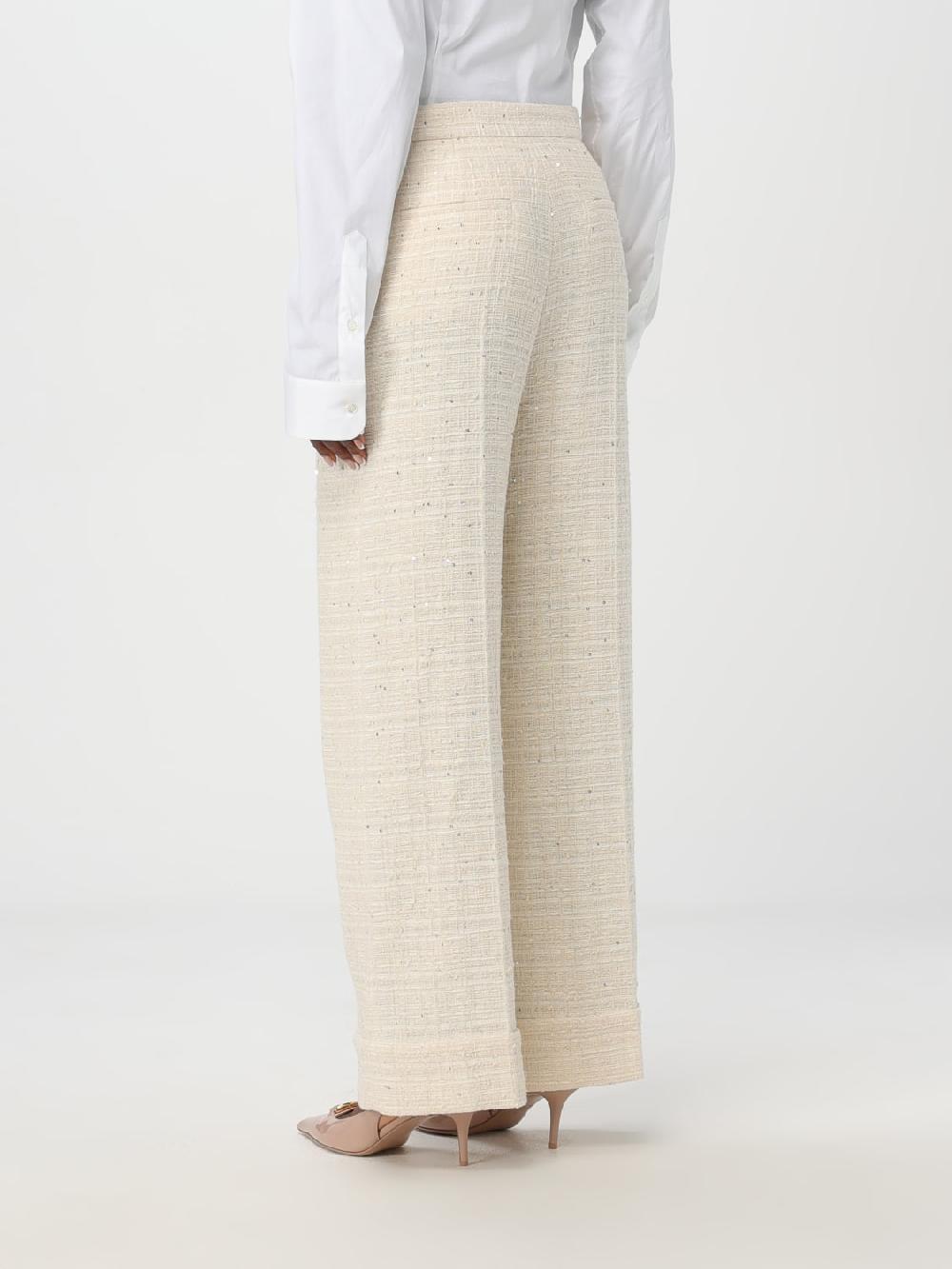 Giglio Pantalone Valentino in misto cotone Italy