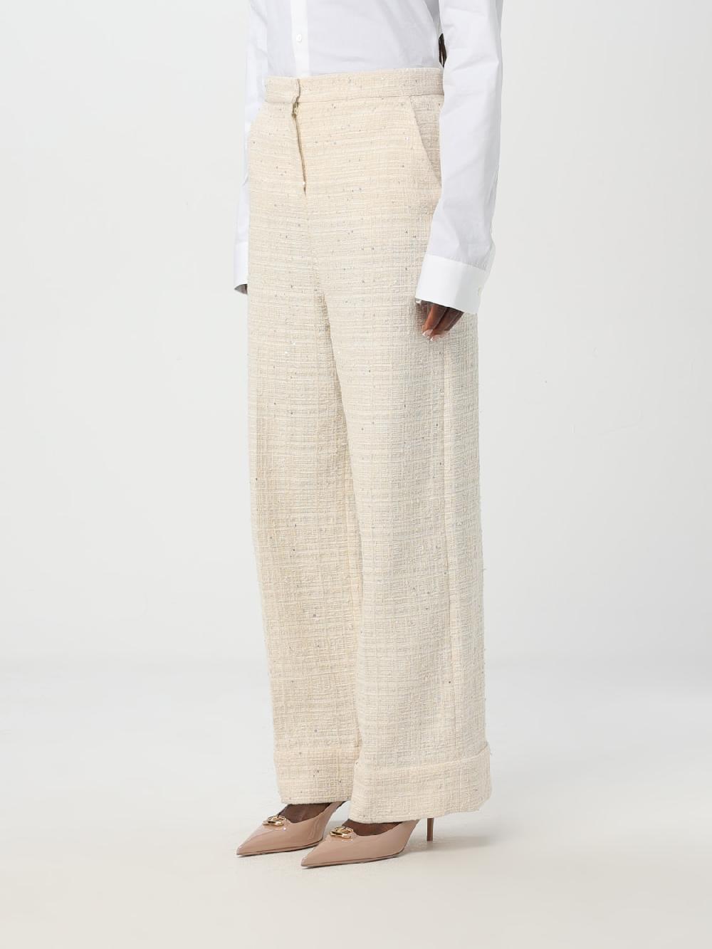 Giglio Pantalone Valentino in misto cotone Italy