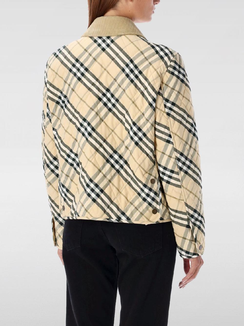 Giglio Bomber Burberry in cotone stampato Qualità Garantita