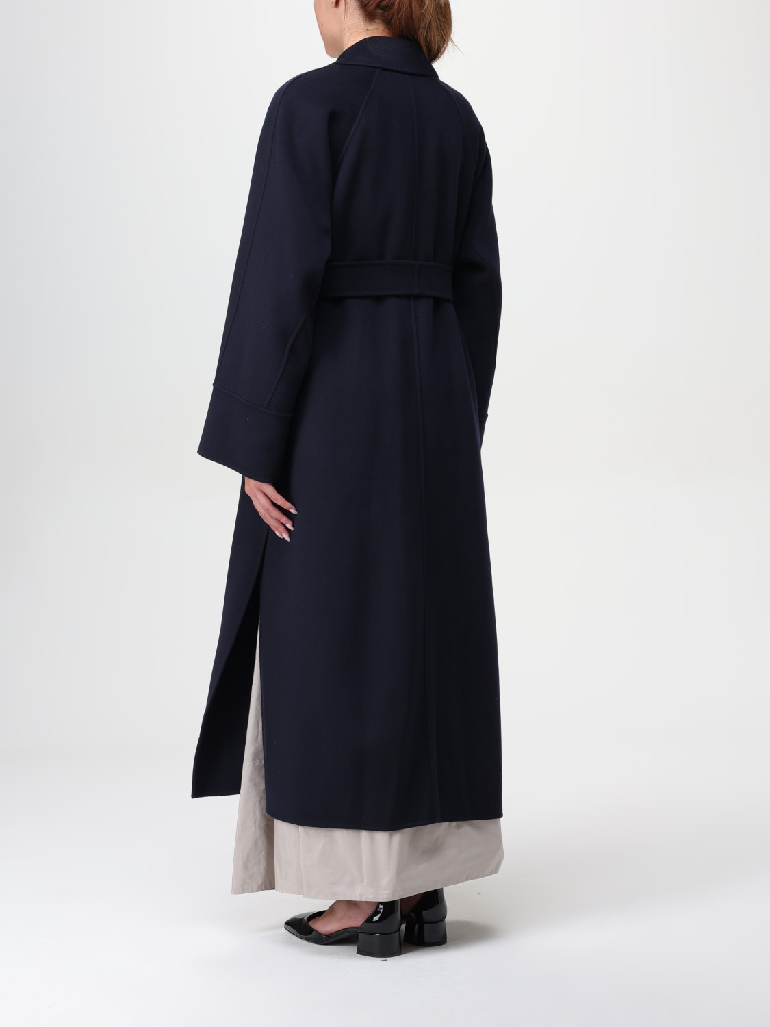 Giglio Cappotto lungo in lana vergine Max Mara Consegna Veloce