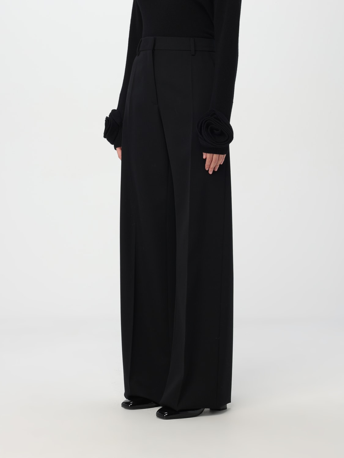 Giglio Pantalone Valentino in lana Prezzo Ridotto