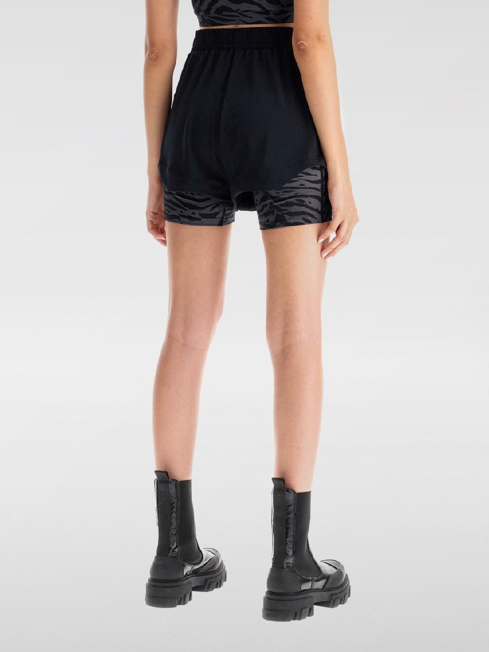 Giglio Pantaloncino Ganni in tessuto elasticizzato Presa