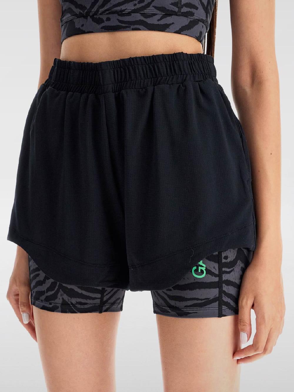 Giglio Pantaloncino Ganni in tessuto elasticizzato Presa