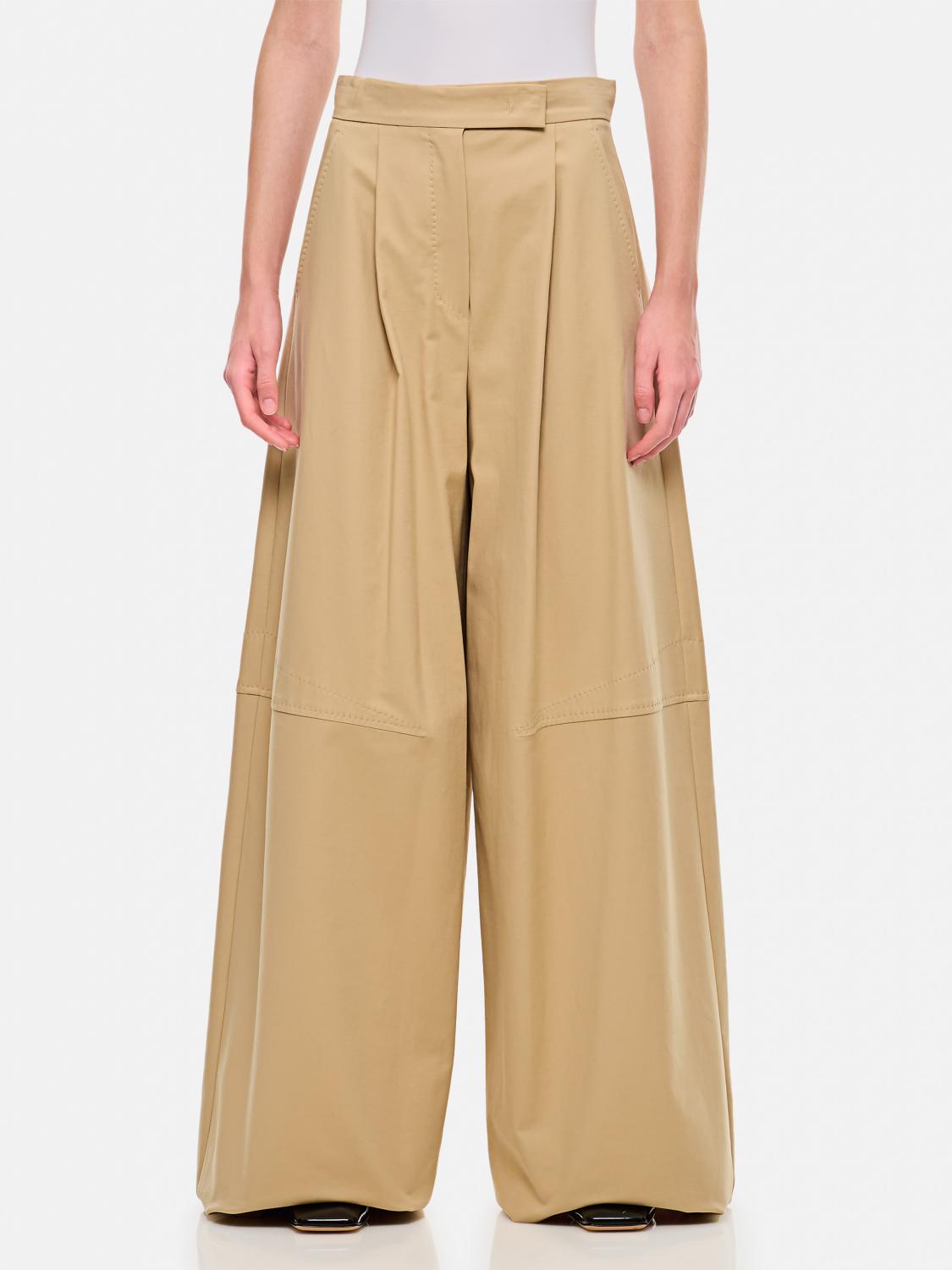 Giglio Pantalone Max Mara in cotone stretch Outlet