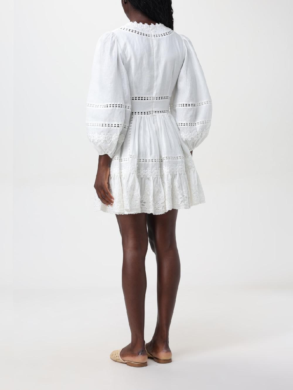 Giglio Abito mini Zimmermann in lino Moda