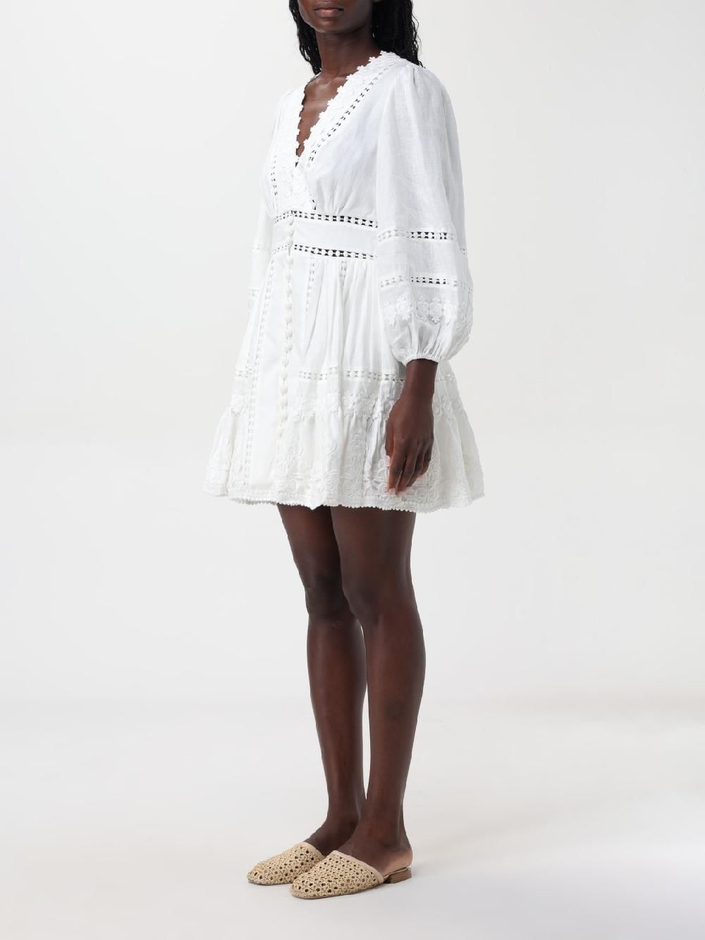 Giglio Abito mini Zimmermann in lino Moda