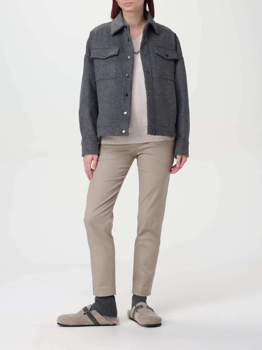 Giglio Overshirt Brunello Cucinelli in lana vergine Prezzo di fabbrica