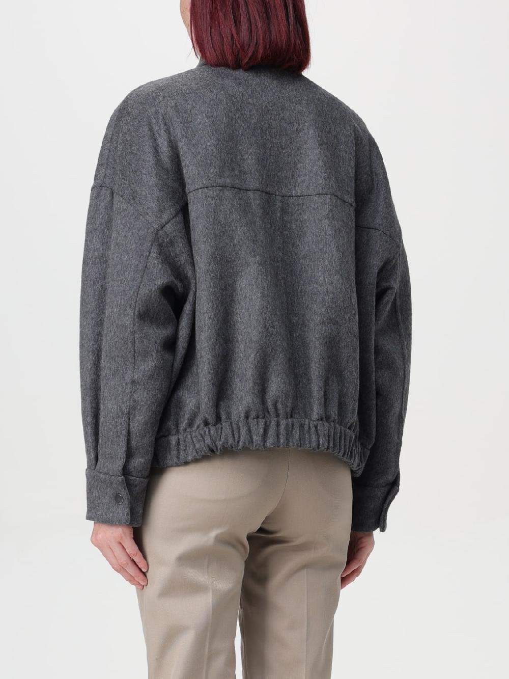 Giglio Overshirt Brunello Cucinelli in lana vergine Prezzo di fabbrica