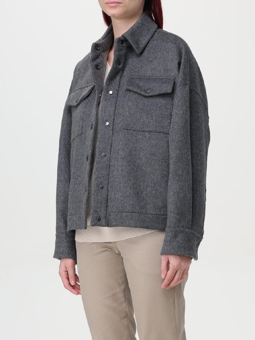 Giglio Overshirt Brunello Cucinelli in lana vergine Prezzo di fabbrica